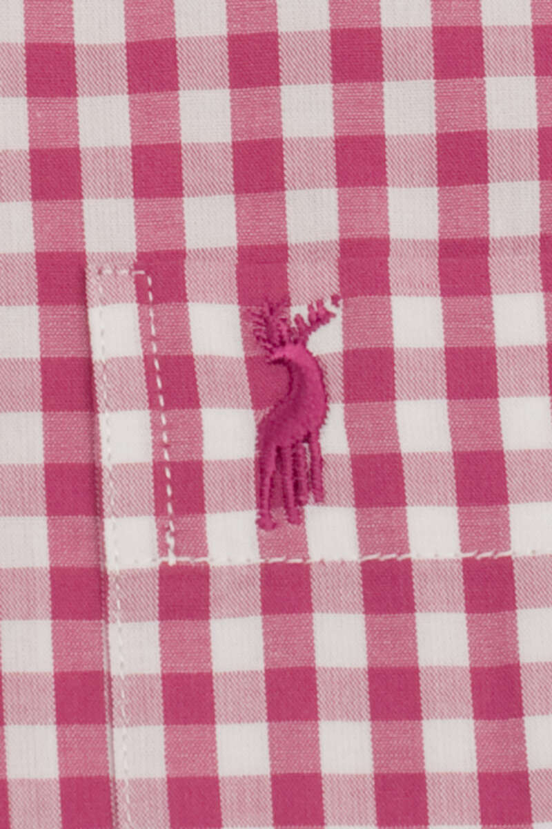 Vichy Karo Hemd pink 'Tommy' Bild 2