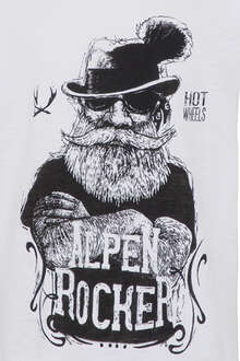 Kinder T-Shirt  'Alpen Rocker' wei