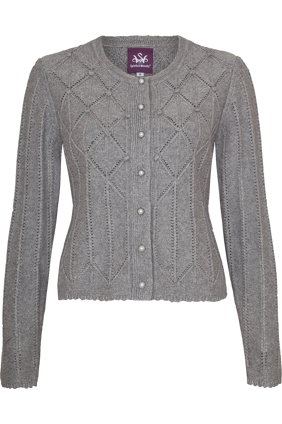 Damen Trachtenjacke mit Strickmuster - Main Image