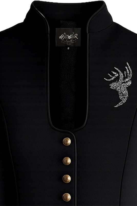 Damen Trachtenweste mit Strasssteinen