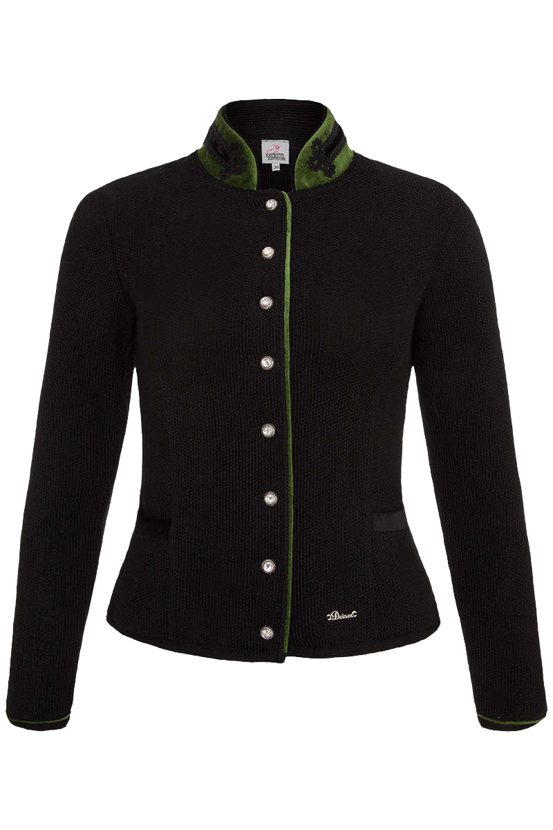 Dirndljacke mit Stehkragen grün - Main Image