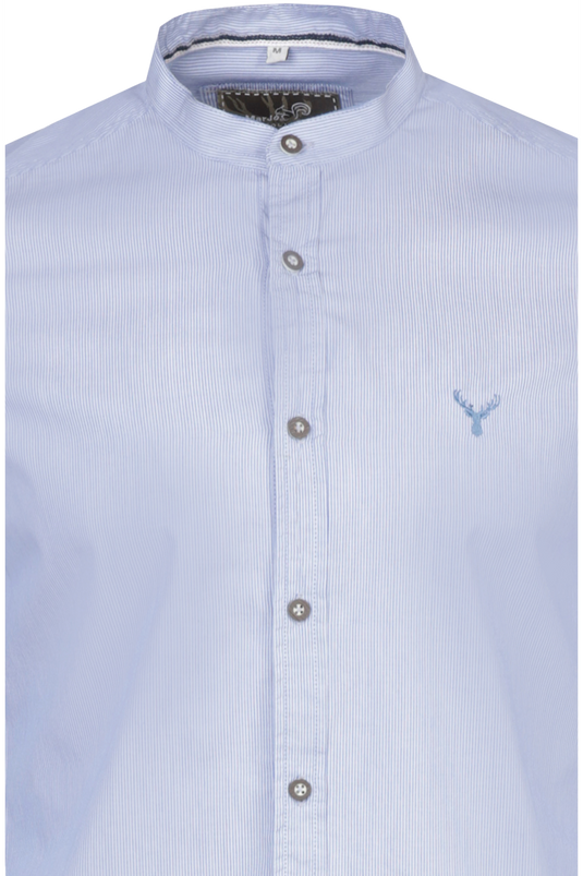 _LIGHT DENIM GESTREIFT