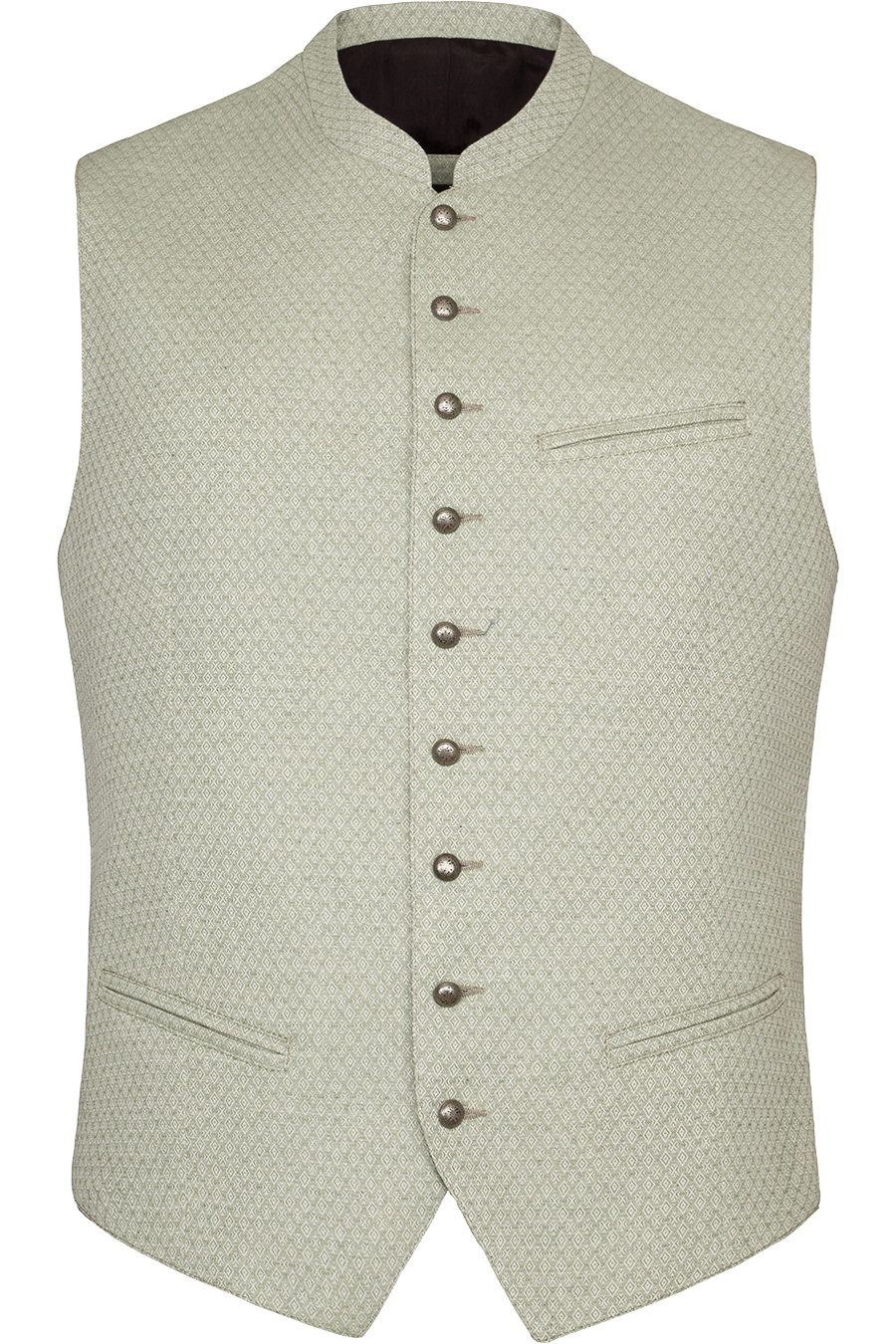 Herren Trachtenweste Slim-Fit