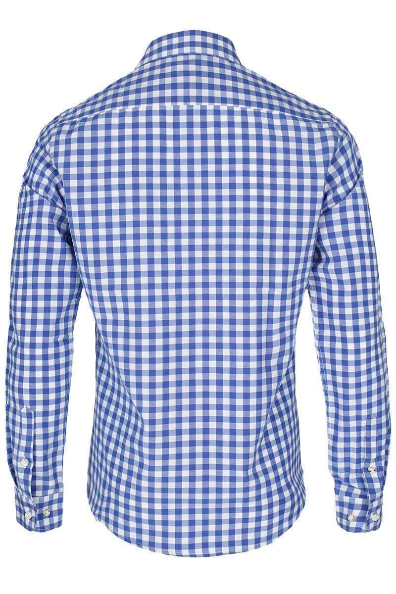 Hemd Slim-Fit blau-wei kariert 'Patrick' Bild 2