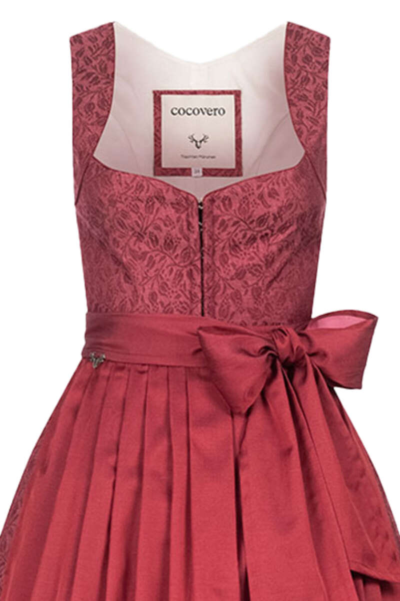 Midi Dirndl Hakenverschluss Floral Rouge Bild 2