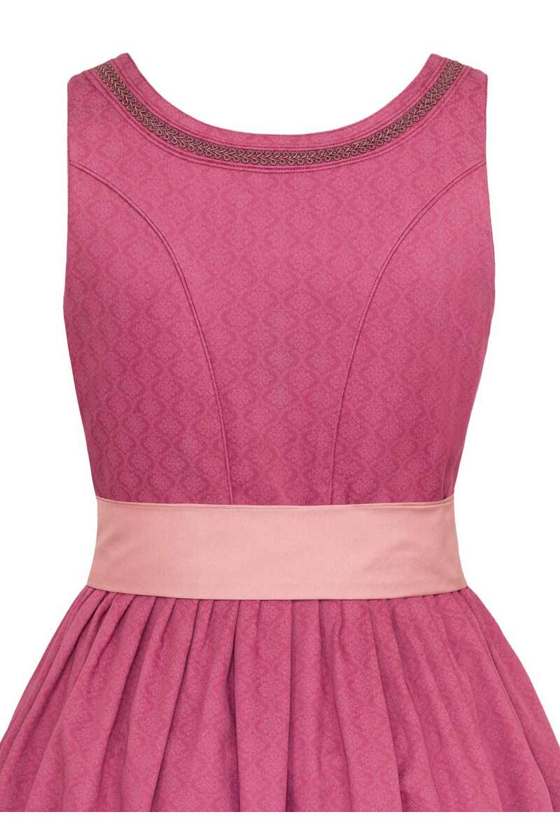 Baumwoll-Umstandsdirndl rosenholz Bild 2