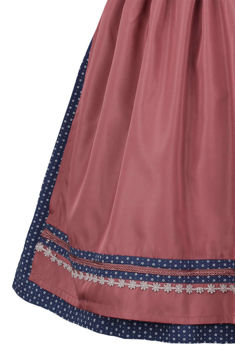 Minidirndl blau pflaume Bild 2