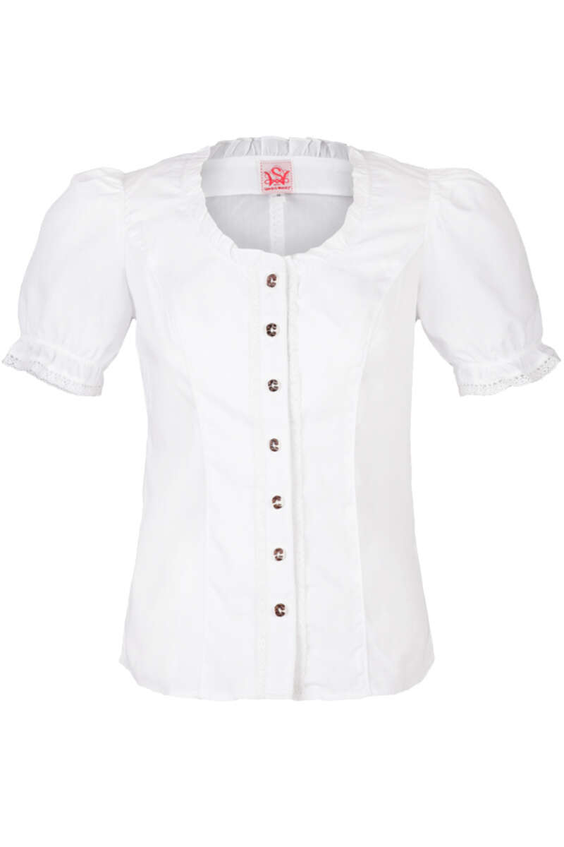 Miedershirt wei 'Jasmin'