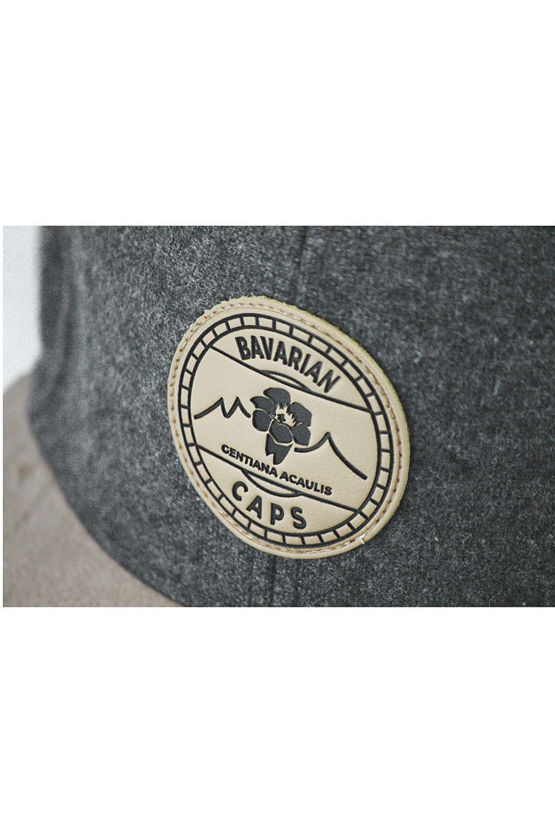 Snapback Cap 'Alpinum Enzian' anthrazit Bild 2