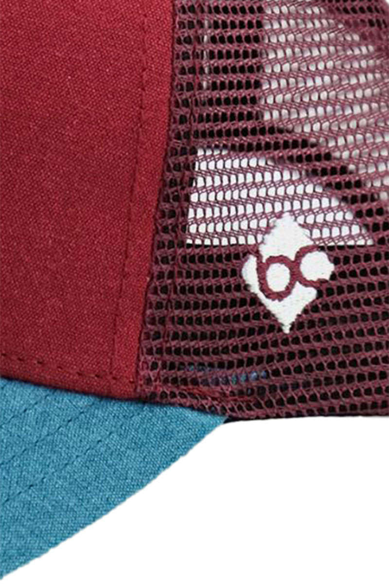 Curved Cap mit Edelweiss rot blau Bild 2