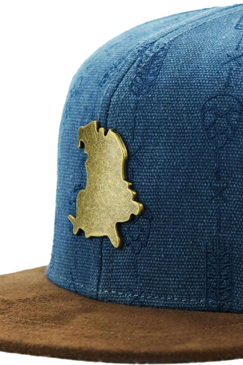 Snapback Cap Bayern blau braun Bild 2