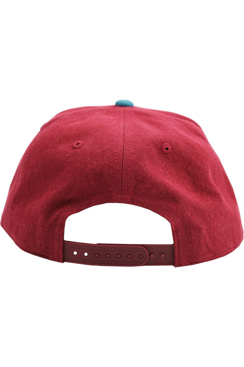 Snapback-Cap mit Edelweiss rot blau Bild 2