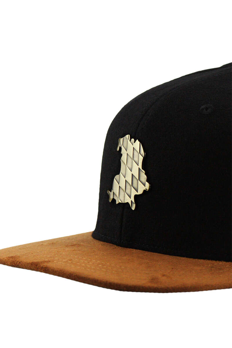 KIDS Snapback Cap 'Freistaat' schwarz Bild 2