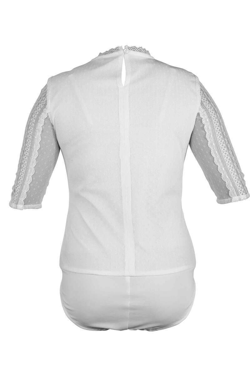 Damen Body Spitze offwhite Bild 2