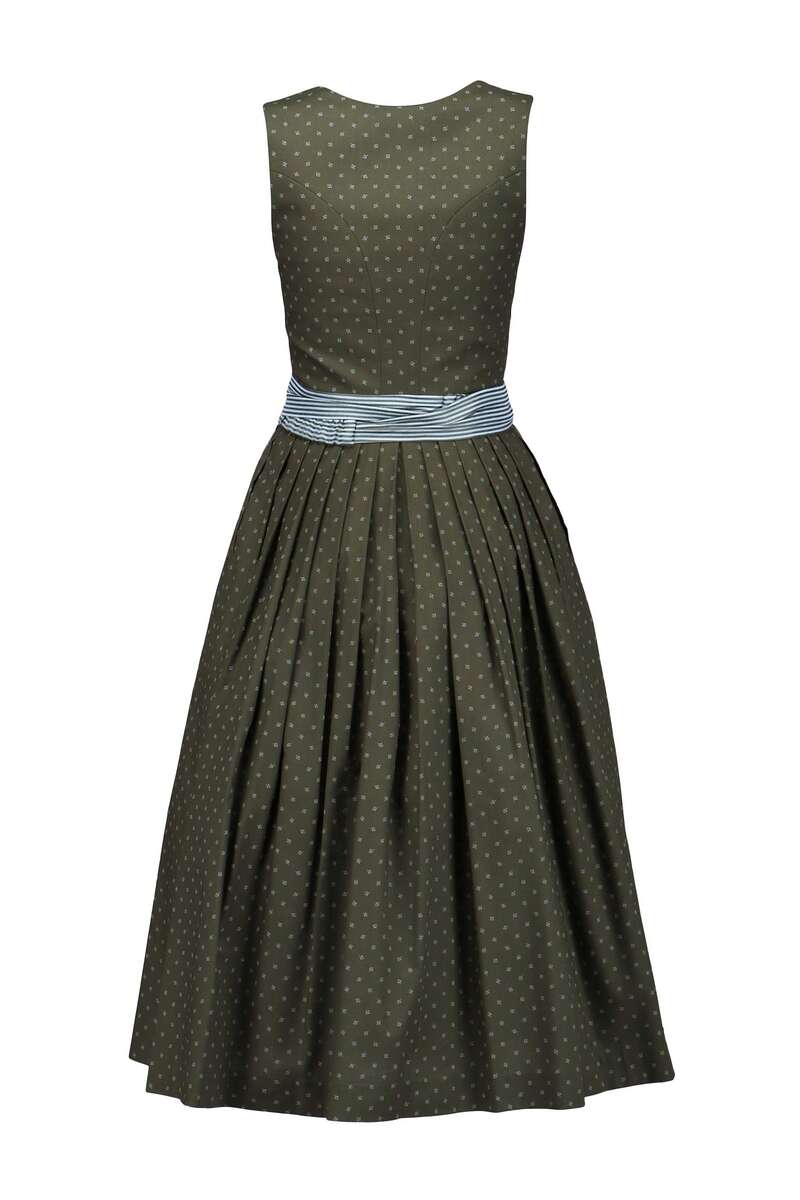 Dirndl lang oliv Bild 2