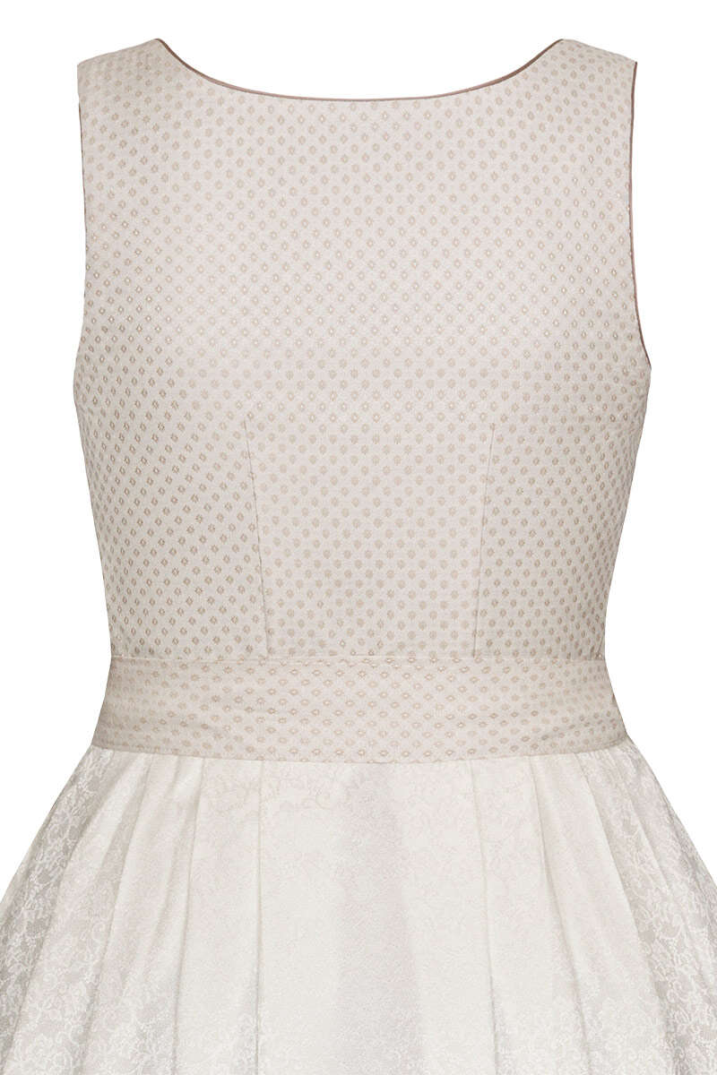 Brautdirndl lang offwhite Bild 2