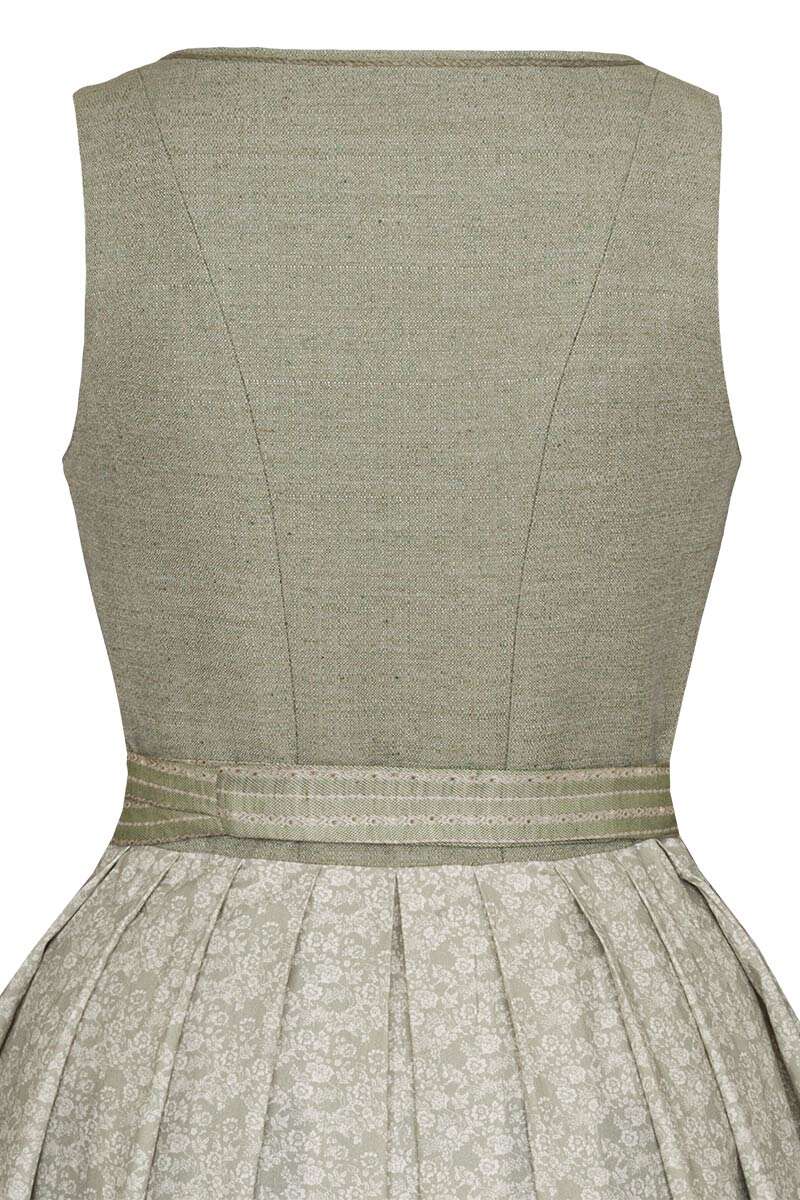 Dirndl lang mit hochgeschlossenem Ausschnitt lindgrn Bild 2