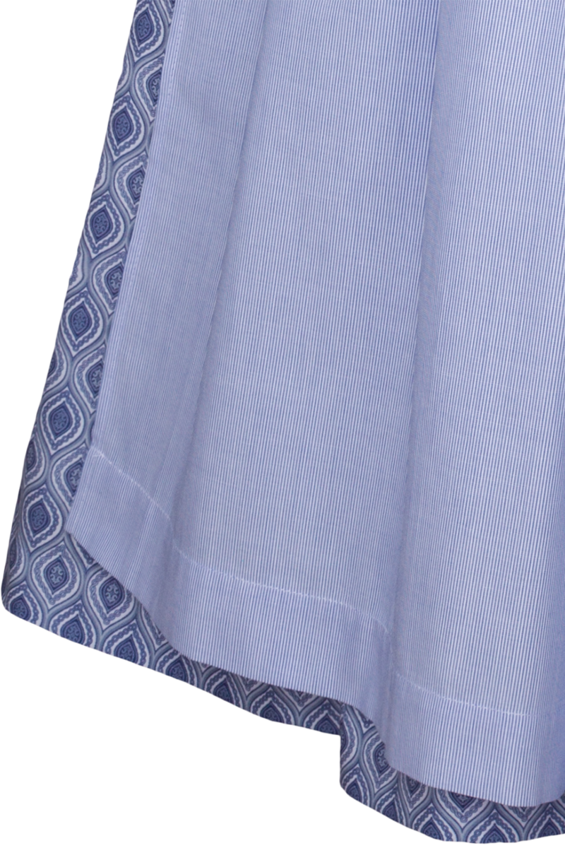 Baumwolldirndl lang blau Bild 2