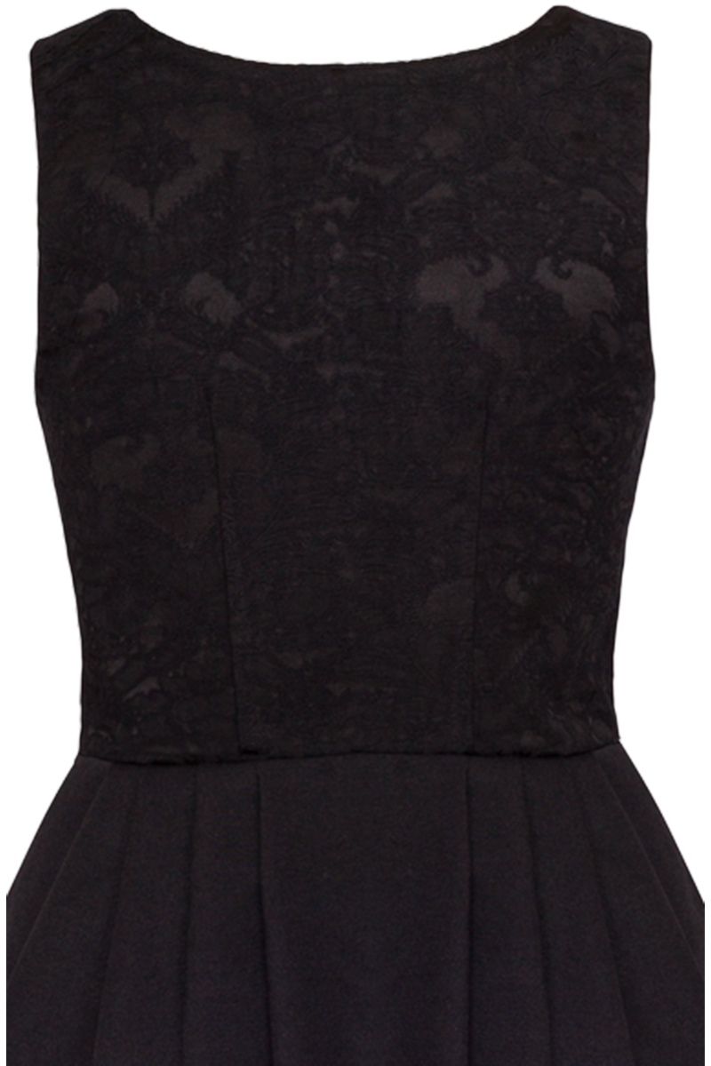 Dirndl lang ohne Schrze schwarz Bild 2