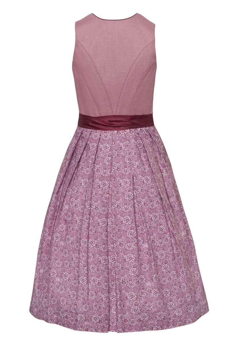 Leinendirndl lang Beere Bild 2