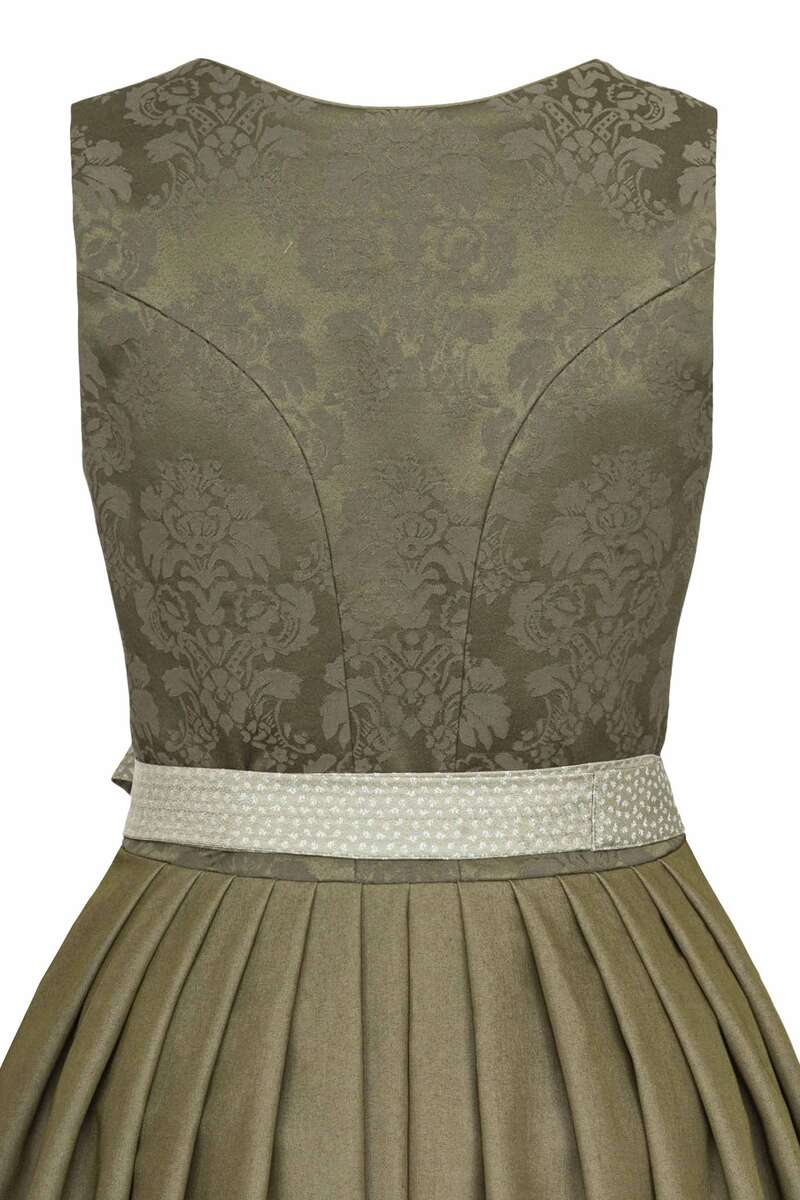 Midi Stretchdirndl Jacquard-Oberteil oilv Bild 2