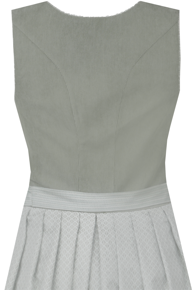 Midi-Dirndl mit Cord pinie Bild 2