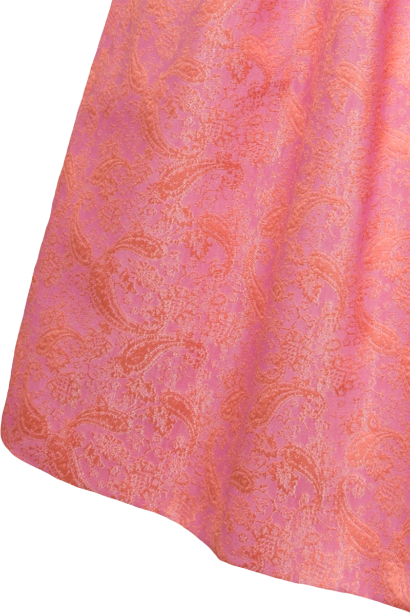 Midi-Dirndl mit Paisleymuster apricot Bild 2