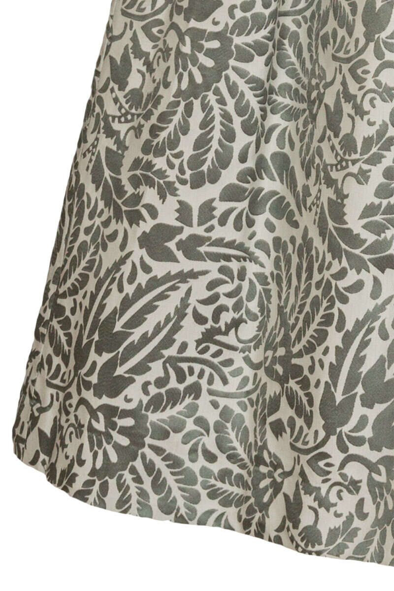 Midi-Dirndl Blumenprint oliv Bild 2