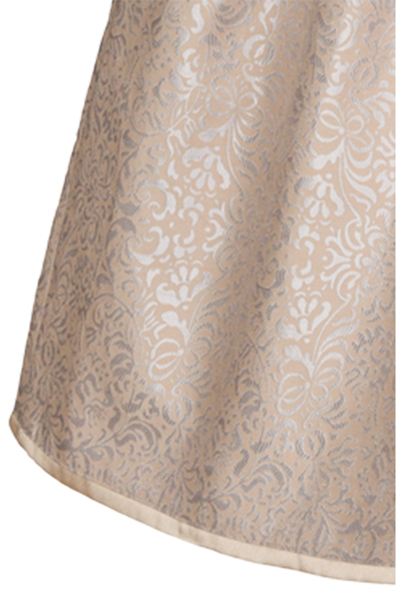 Midi-Dirndl mit Metallschliee grau Bild 2