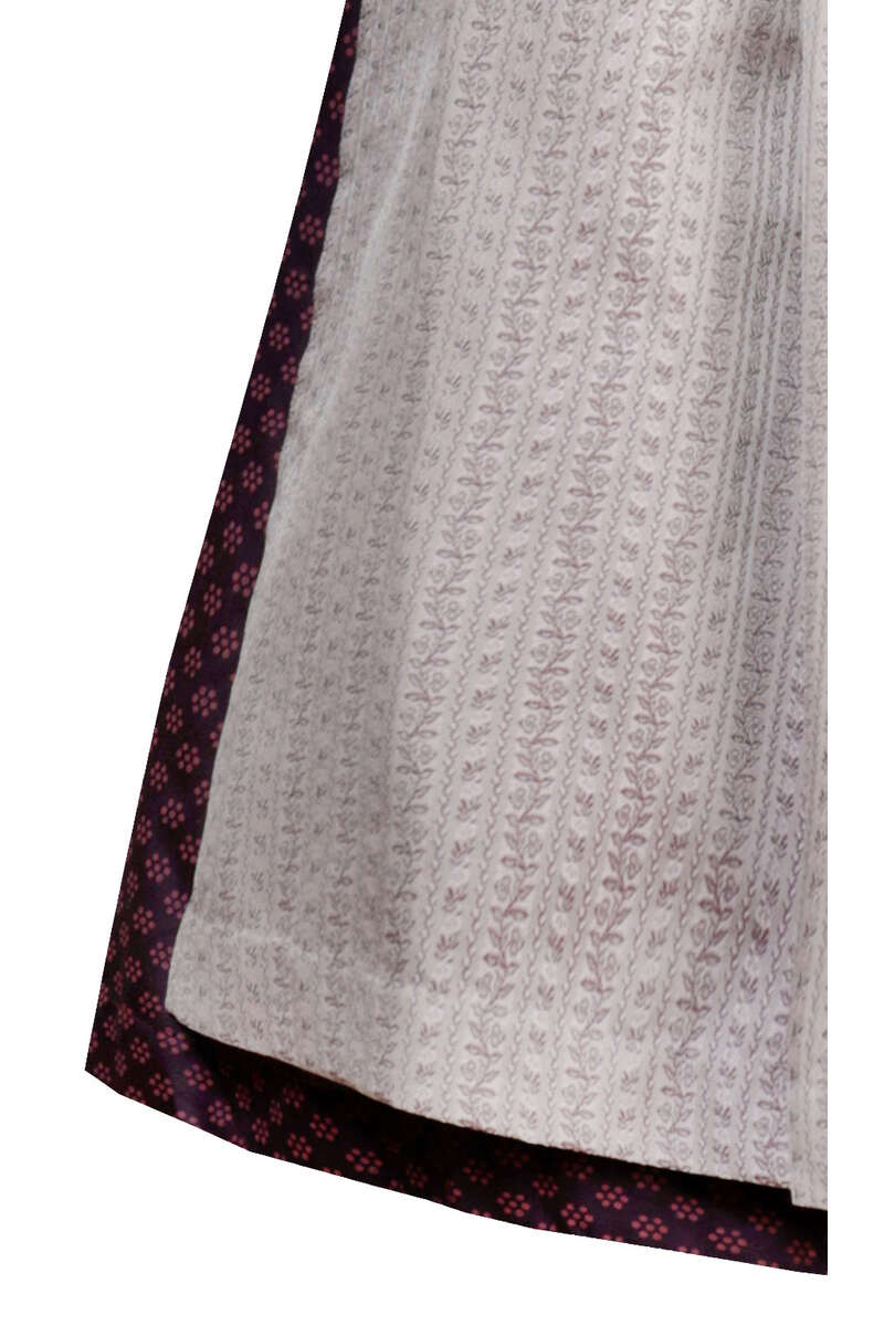 Midi Dirndl aubergine mauve Bild 2