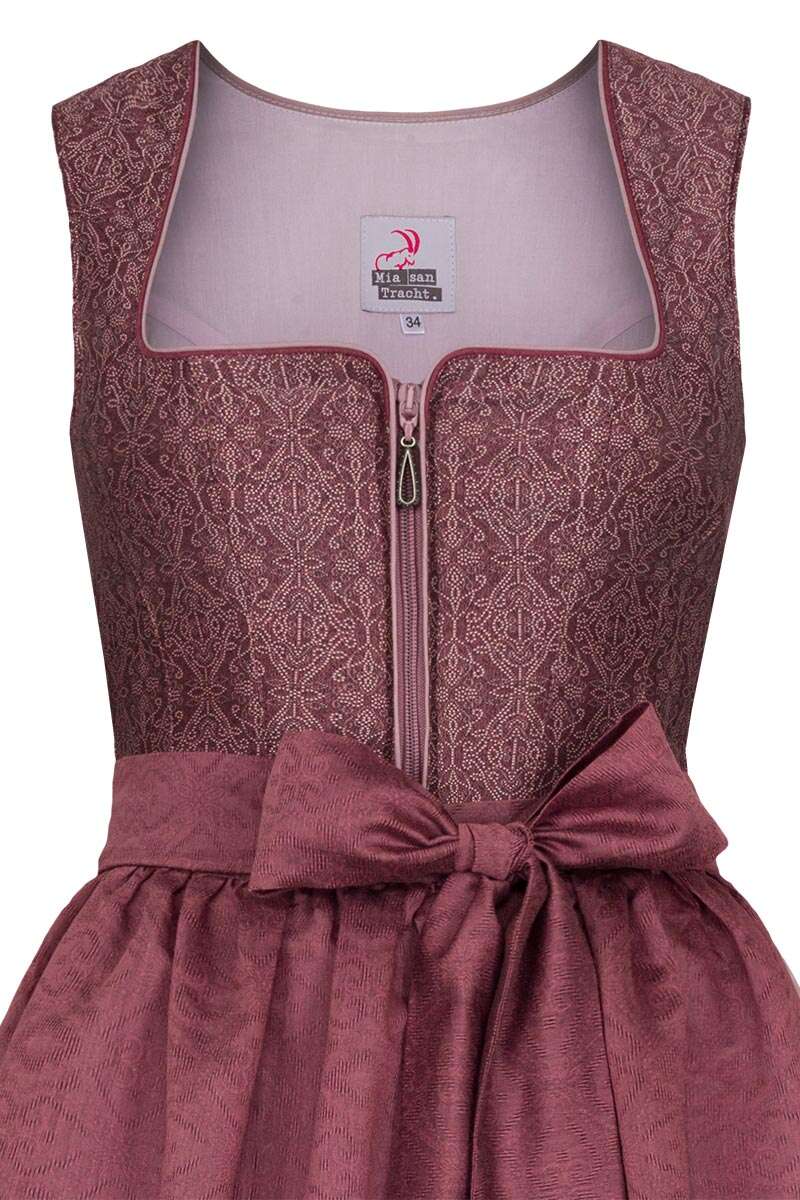 Midi-Dirndl altrosa Bild 2