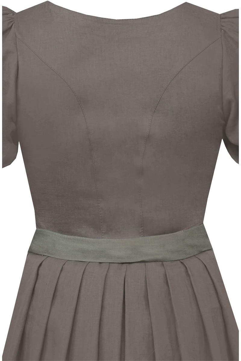 Midi-Dirndl mit rmeln pinie Bild 2
