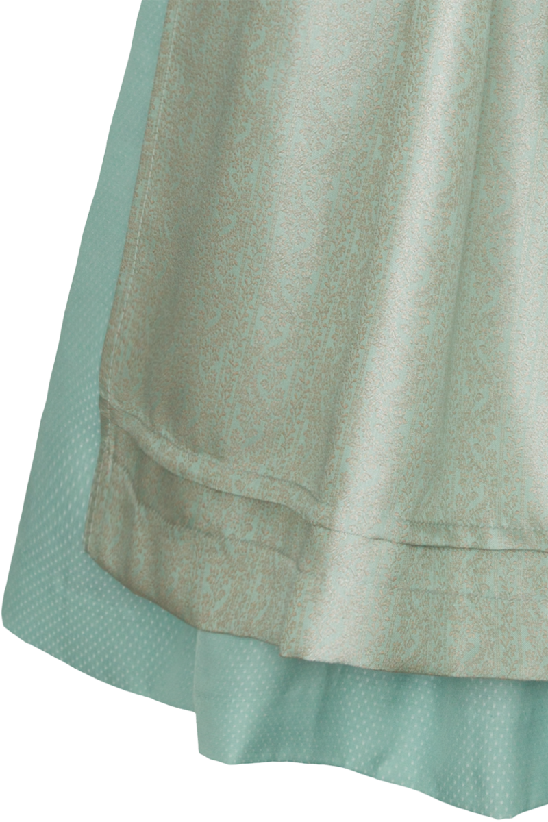 Mini-Dirndl mit Samtoberteil grn Bild 2