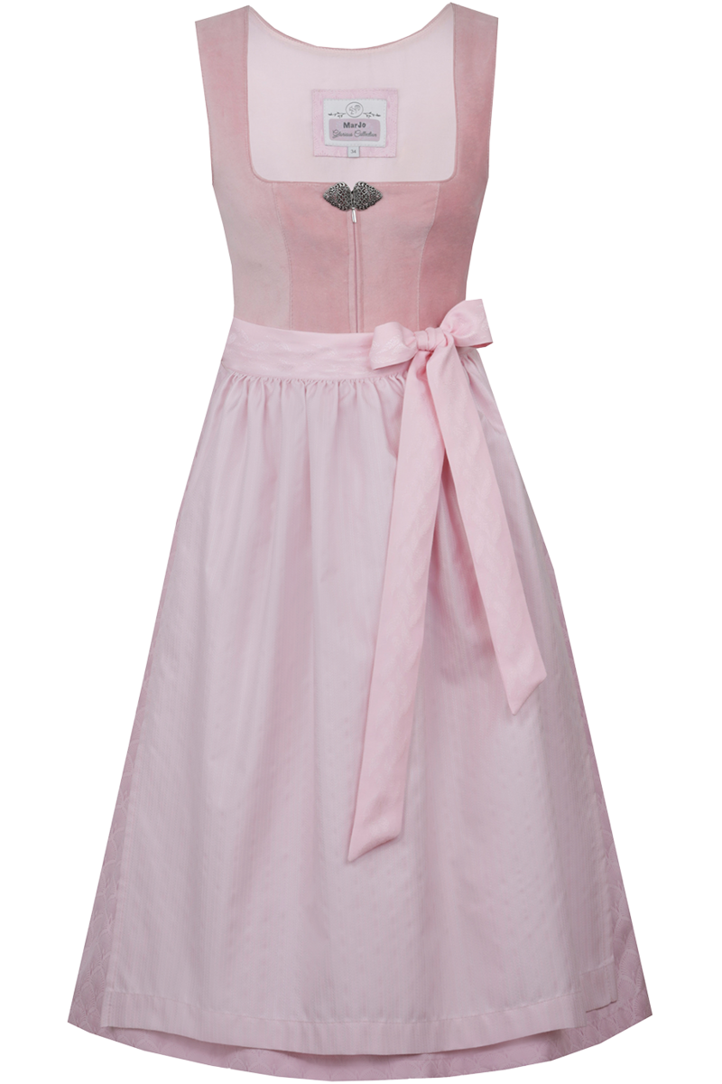 Midi-Dirndl puderrosa