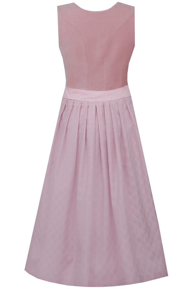 Midi-Dirndl puderrosa Bild 2