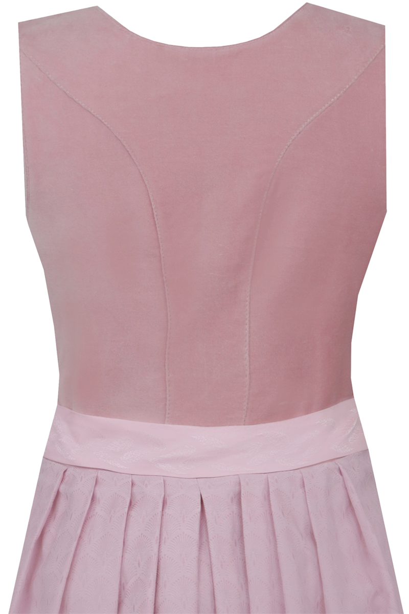 Midi-Dirndl puderrosa Bild 2