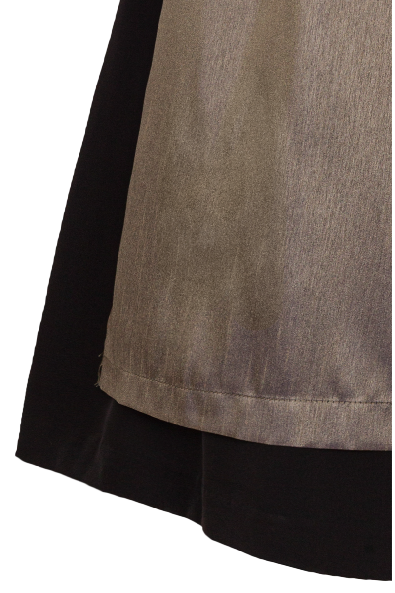 Mididirndl mit Cord schwarz Bild 2