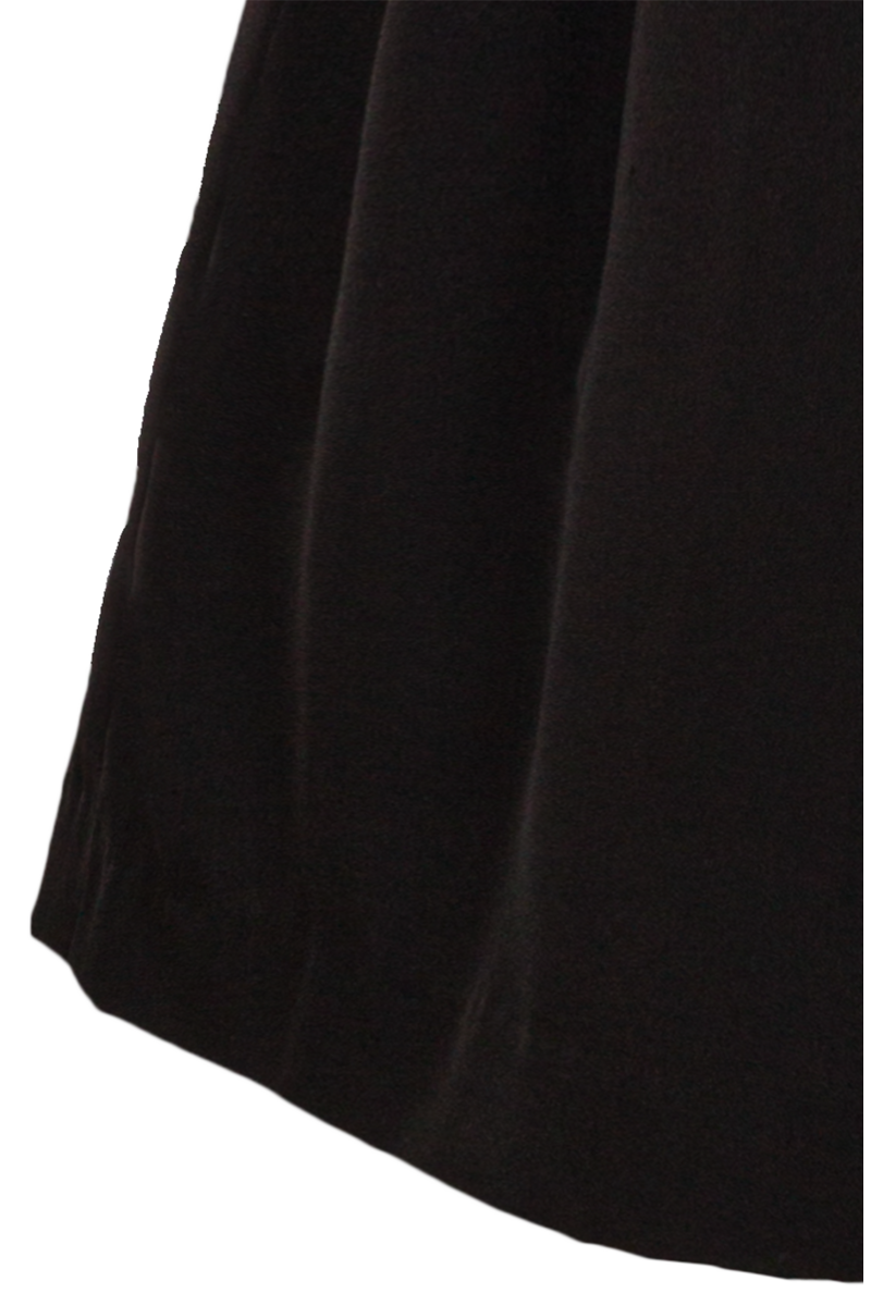 Mididirndl mit Cord schwarz Bild 2