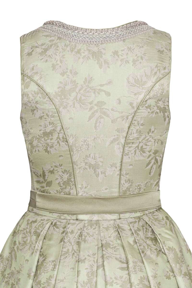 Damen Mini-Dirndl mit transparenter Schrze grn Bild 2