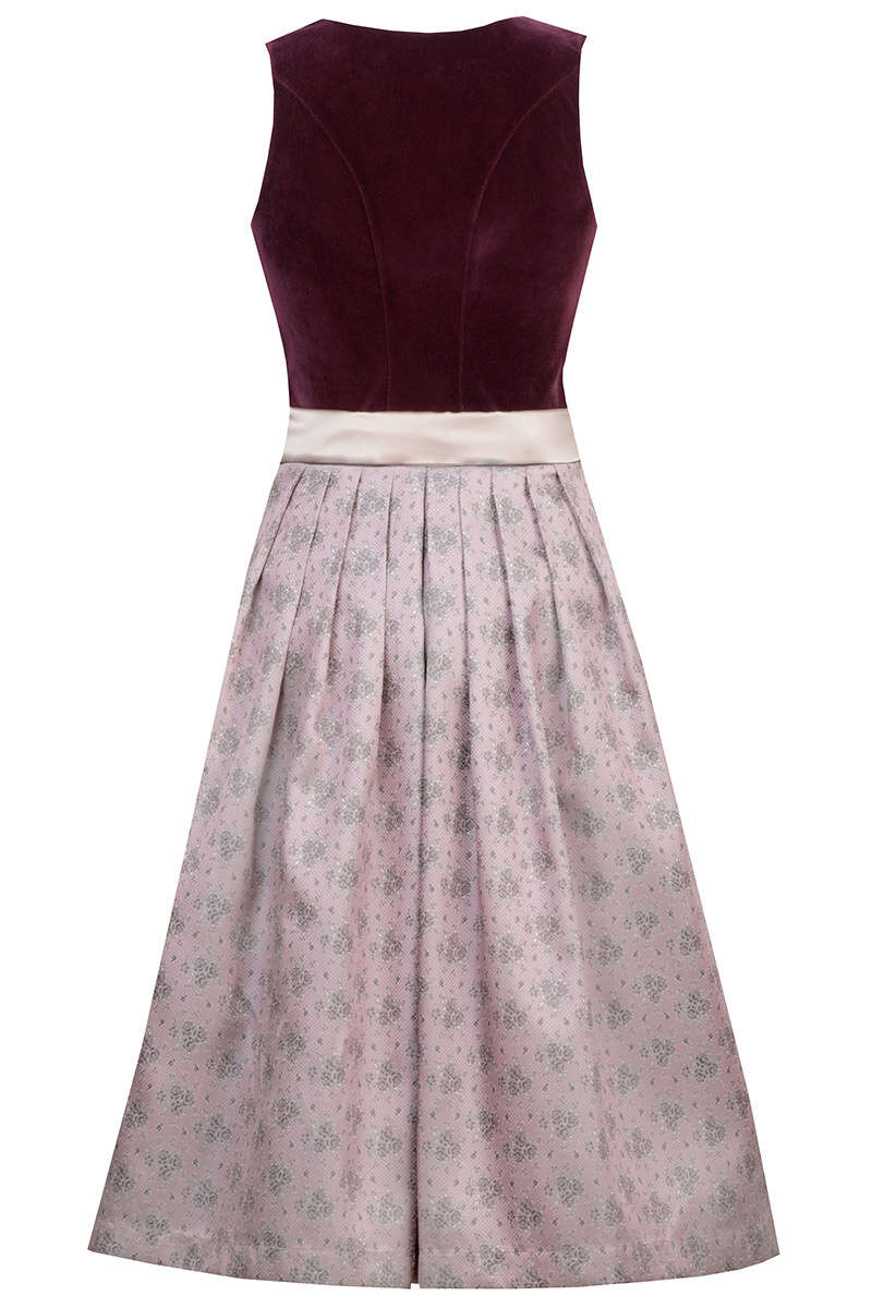 Midi-Samt Dirndl Rosegarden Bild 2