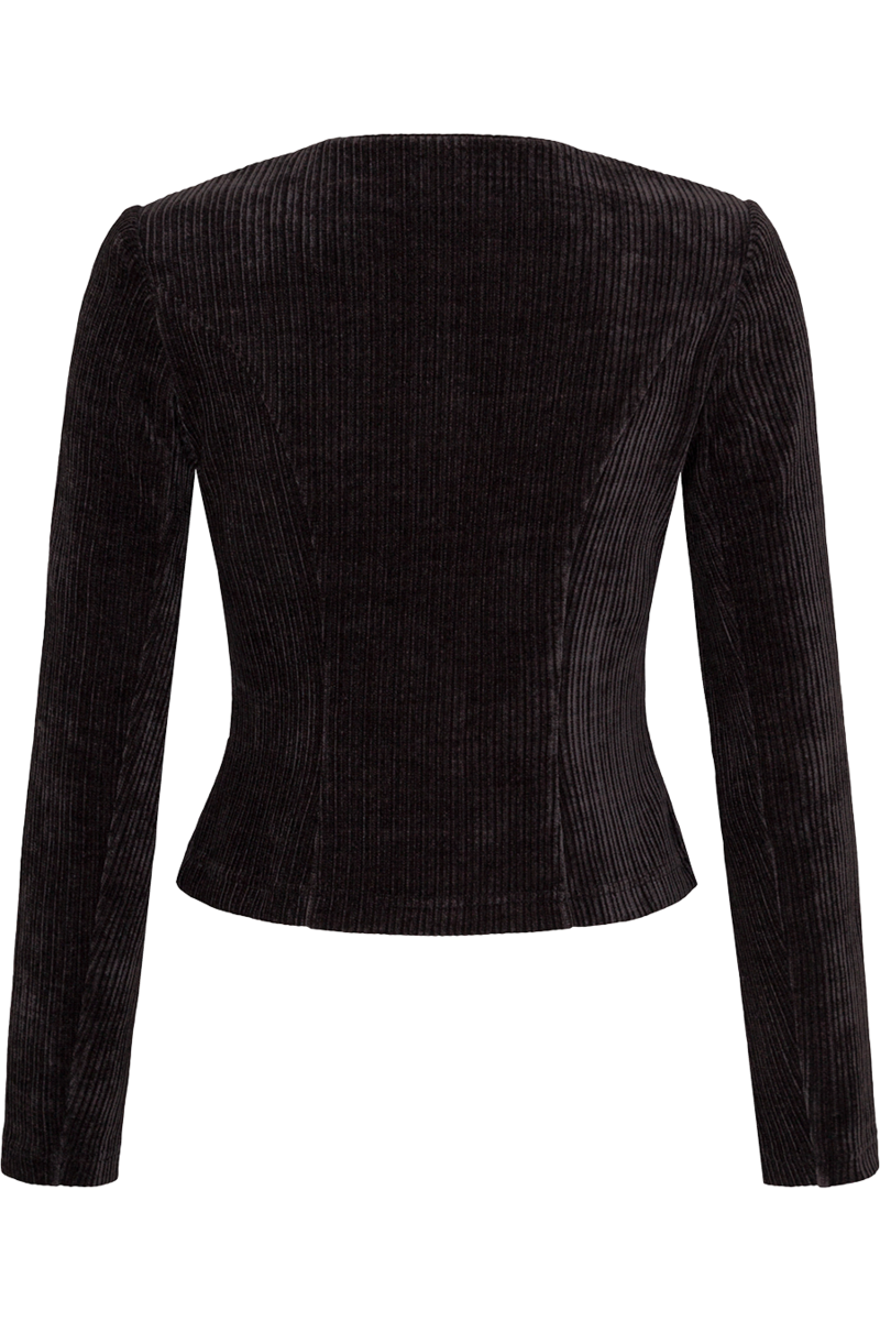Damen Trachtenblazer kurz tailliert Samtcord Bild 2