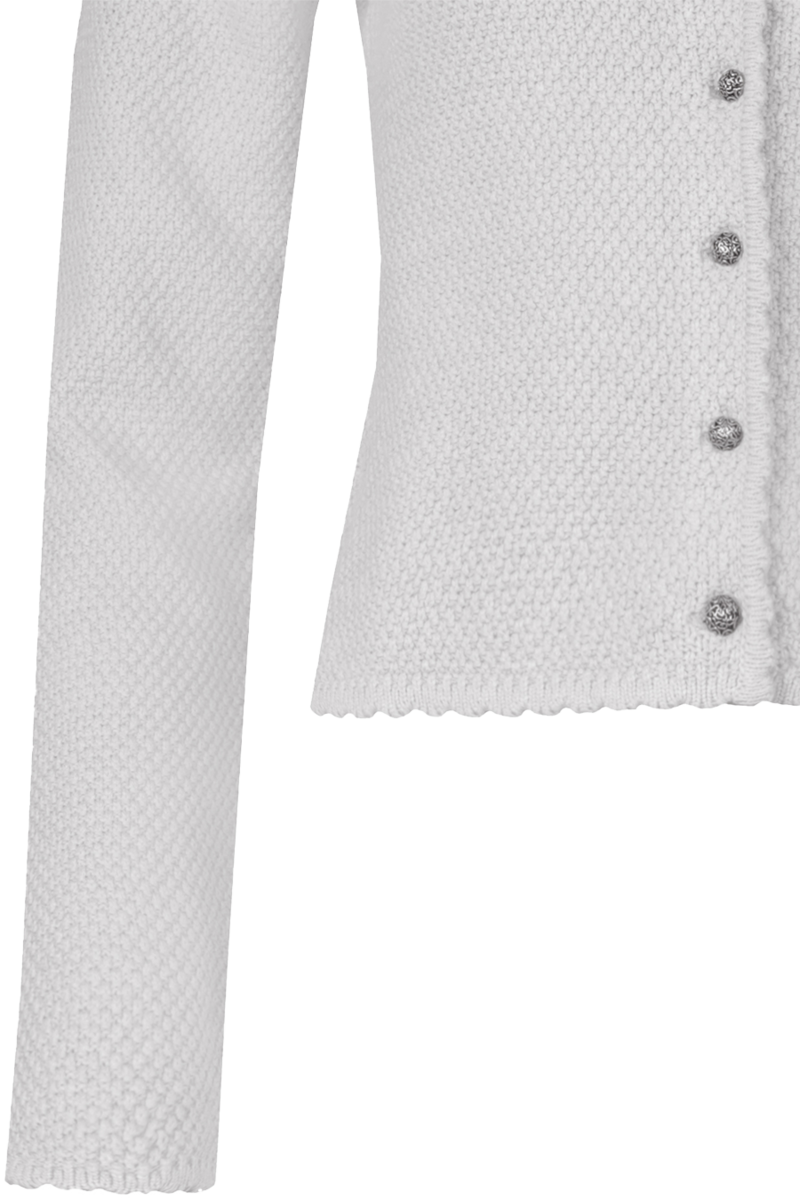 Dirndljacke pastellgrau Bild 2