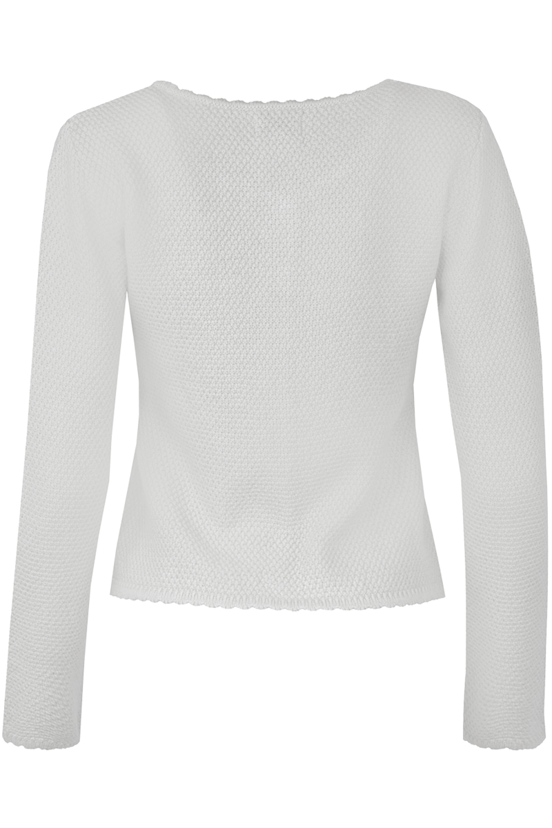 Dirndljacke pastellgrau Bild 2