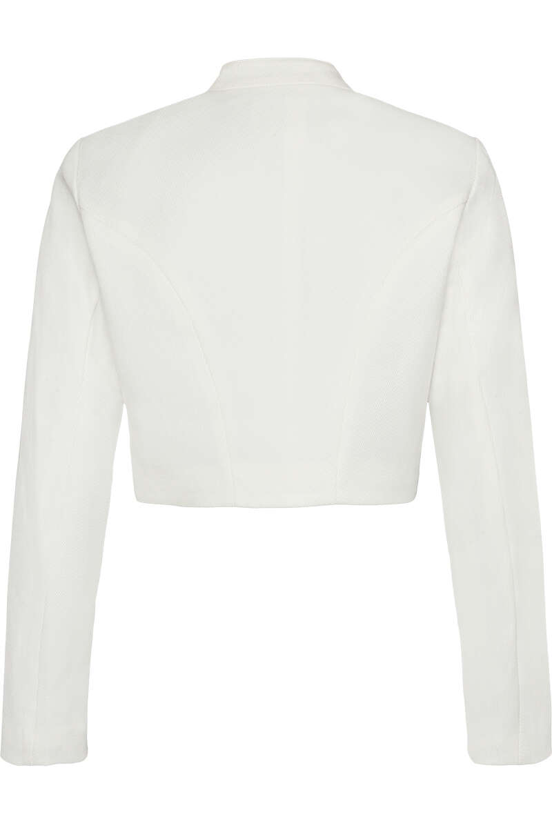 Dirndljacke mit Stehkragen ecru Bild 2