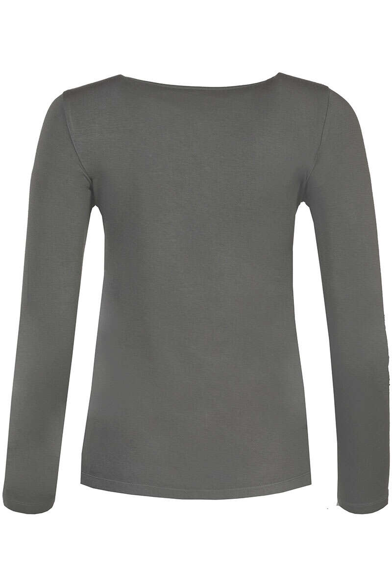 Damen Longsleeve Alpin olivgrn Bild 2