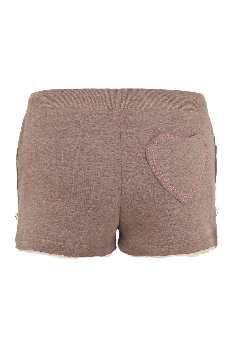 Damen Stoffshorts in Lederhosenoptik Bild 2