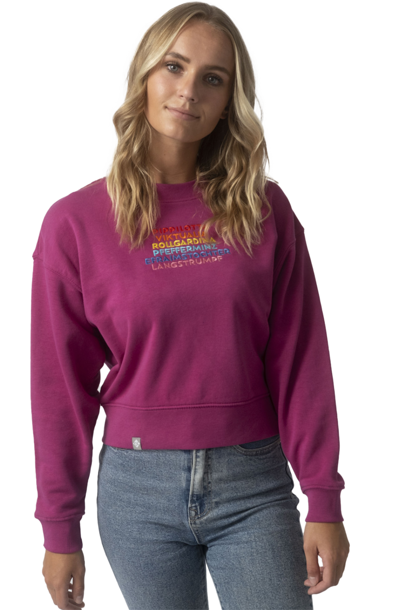 Damen Pullover 'Pippilotta Viktualia' orchidee Bild 2