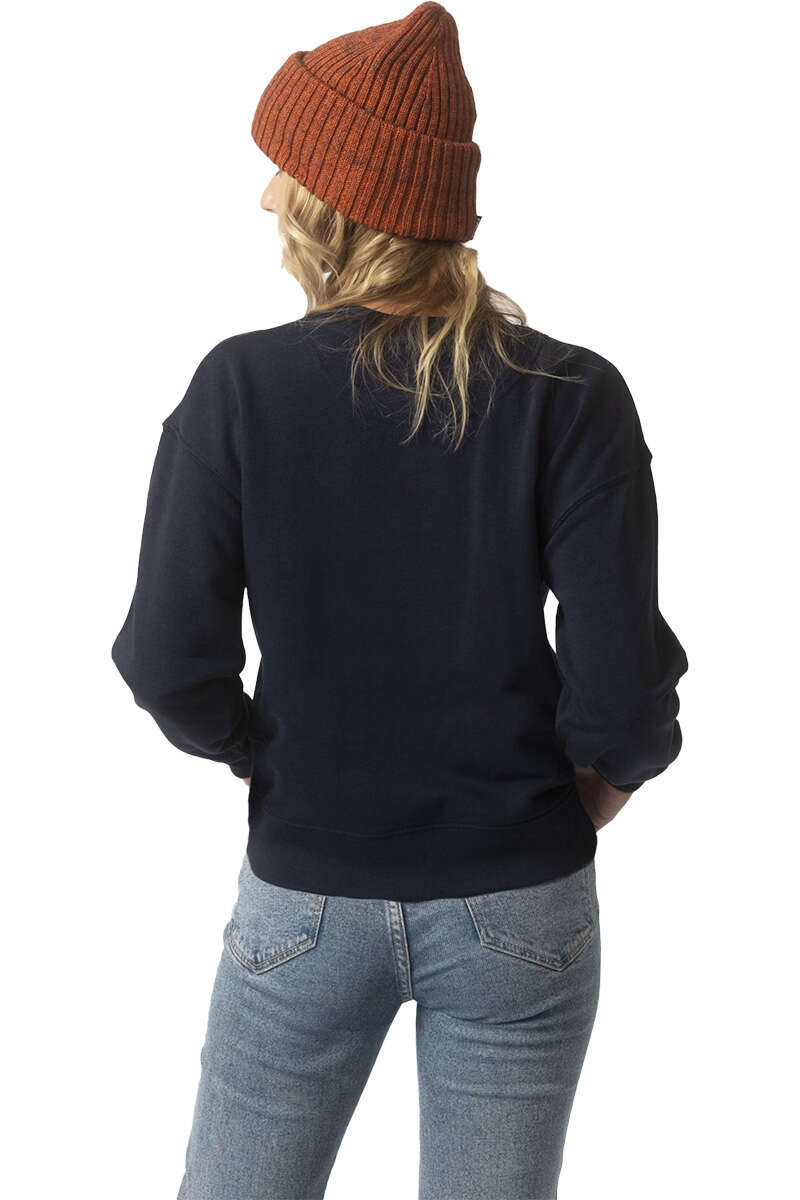 Damen Pullover Schneeballschlacht mit Pippi dunkelblau Bild 2