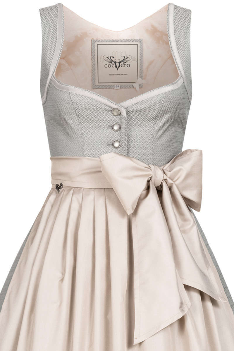 Midi Dirndl powder grey Bild 2