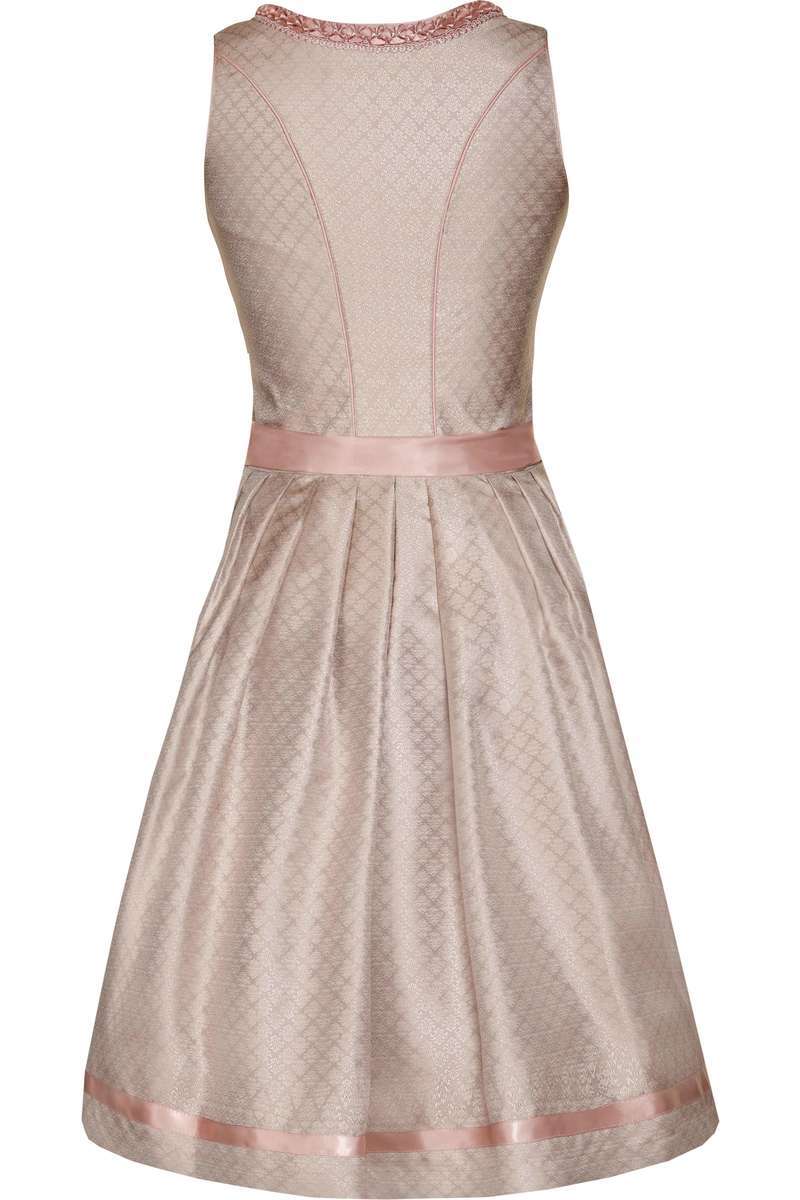 Mini-Dirndl mit Schnrung rosa champagner Bild 2